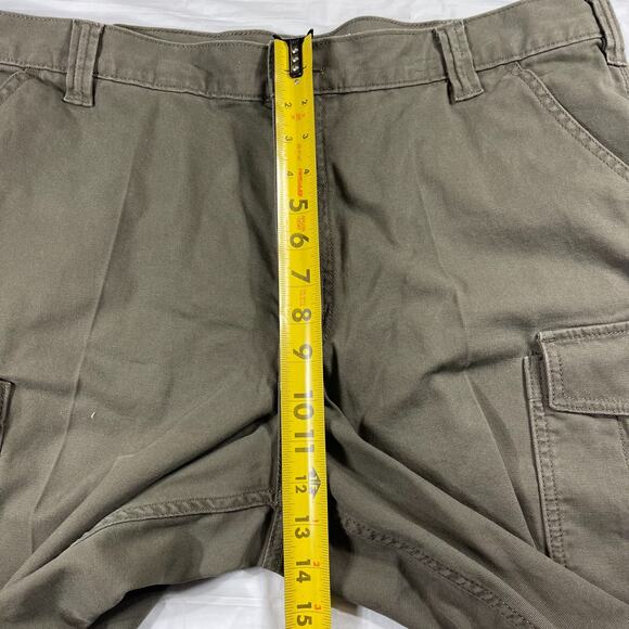 Carhartt Rugged Flex Relaxed Fit Cargo Shorts Size 40 Bundle 2 Black & Olive - Picture 8 of 14